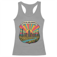 Route Highway 66 Tulsa Oklahoma Racerback Tank Top Mother Road Travel Gift