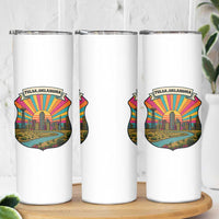 Route Highway 66 Tulsa Oklahoma Skinny Tumbler Mother Road Travel Gift