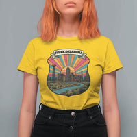 Route Highway 66 Tulsa Oklahoma T Shirt For Women Mother Road Travel Gift