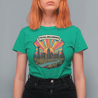 Route Highway 66 Tulsa Oklahoma T Shirt For Women Mother Road Travel Gift