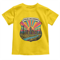 Route Highway 66 Tulsa Oklahoma Toddler T Shirt Mother Road Travel Gift