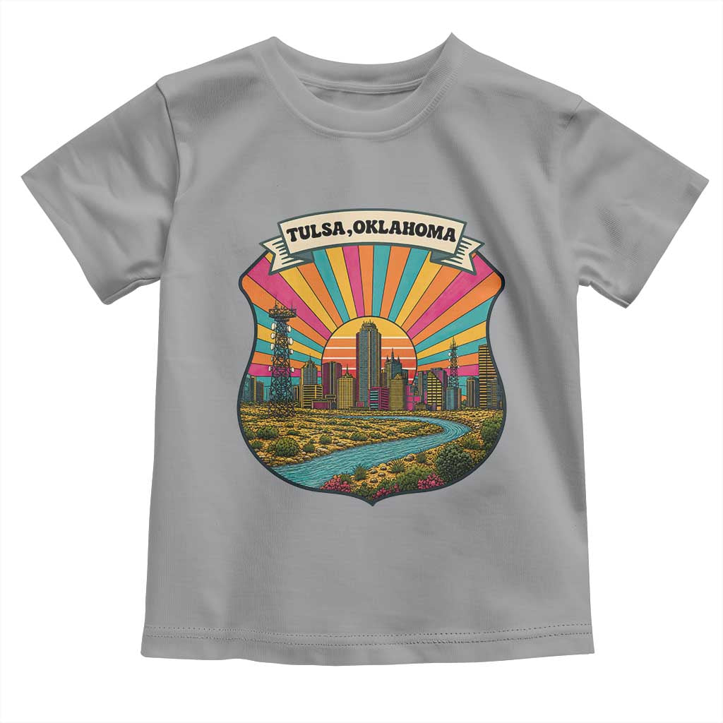 Route Highway 66 Tulsa Oklahoma Toddler T Shirt Mother Road Travel Gift