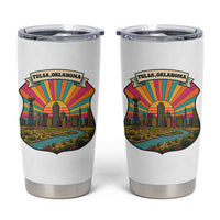 Route Highway 66 Tulsa Oklahoma Tumbler Cup Mother Road Travel Gift