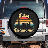 Vintage Tulsa Oklahoma Pride Spare Tire Cover Proud Oklahoman Gift