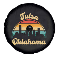 Vintage Tulsa Oklahoma Pride Spare Tire Cover Proud Oklahoman Gift