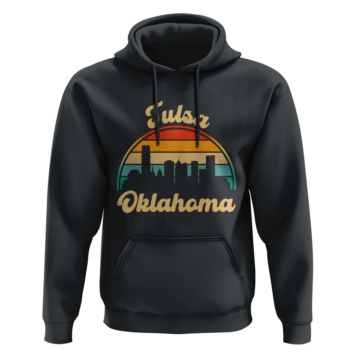 Vintage Tulsa Oklahoma Pride Hoodie Proud Oklahoman Gift