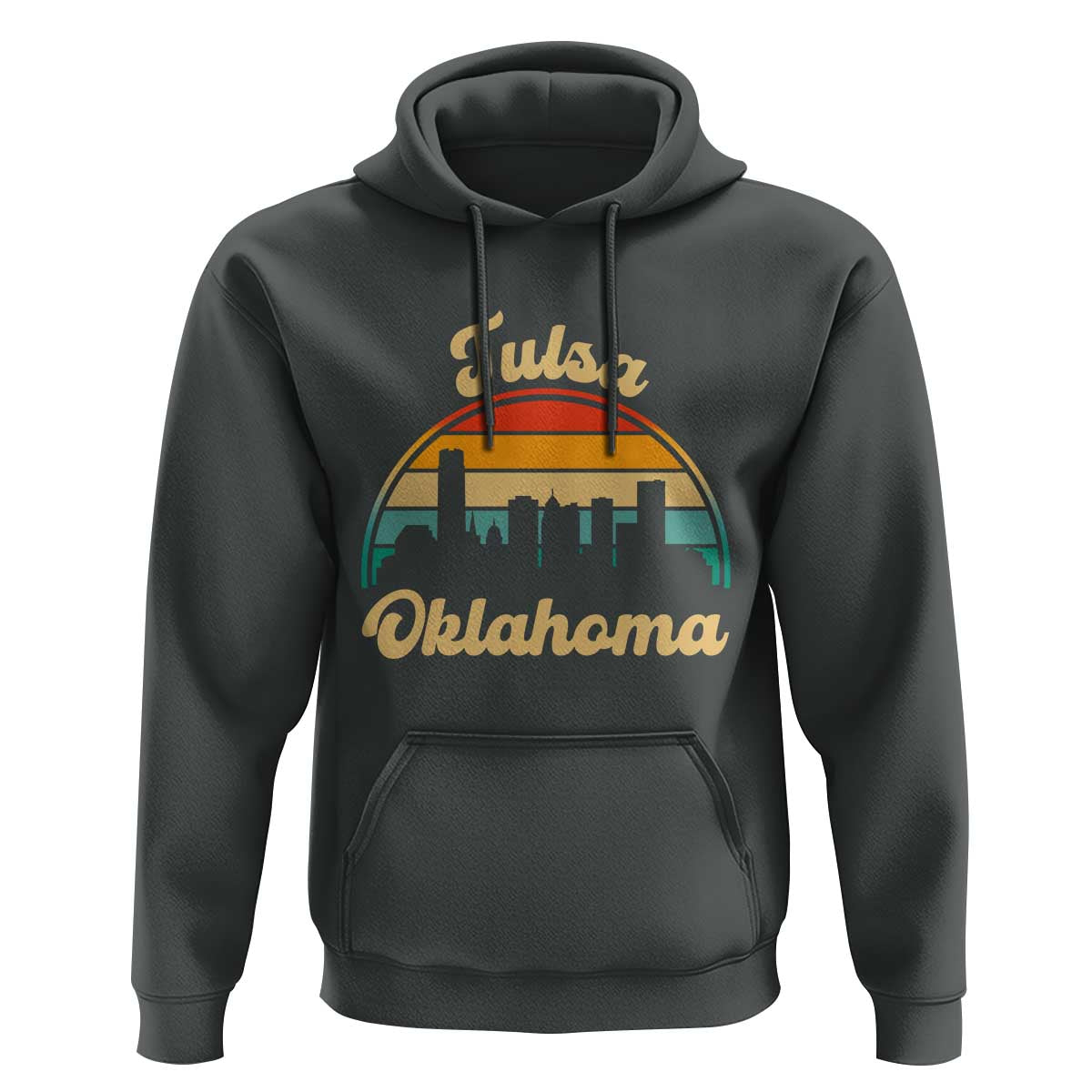 Vintage Tulsa Oklahoma Pride Hoodie Proud Oklahoman Gift
