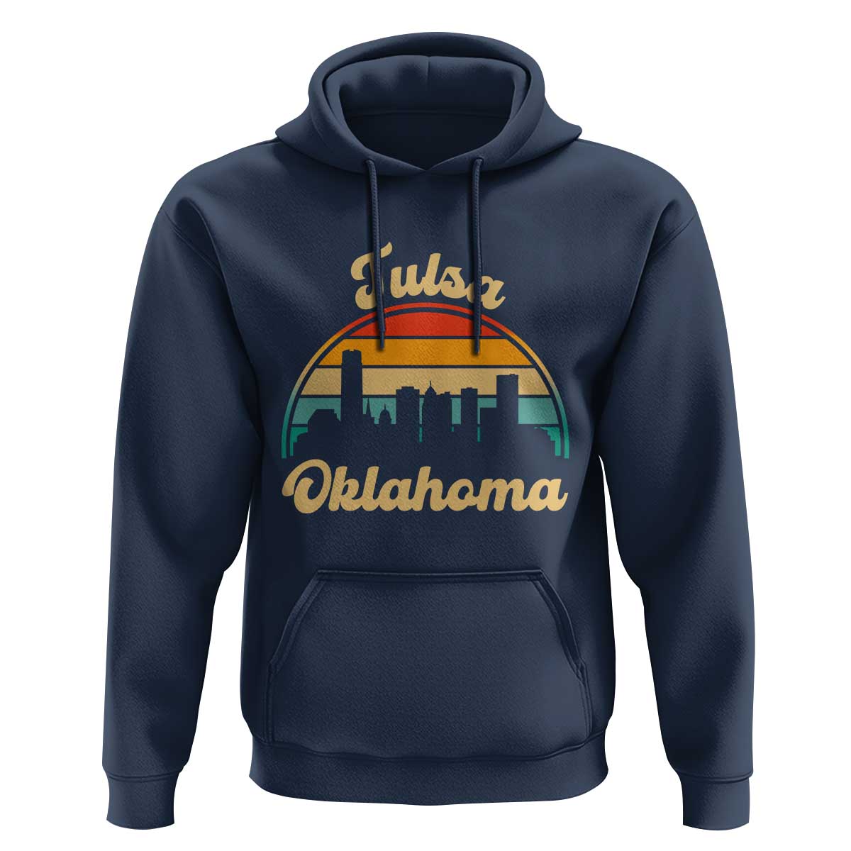Vintage Tulsa Oklahoma Pride Hoodie Proud Oklahoman Gift