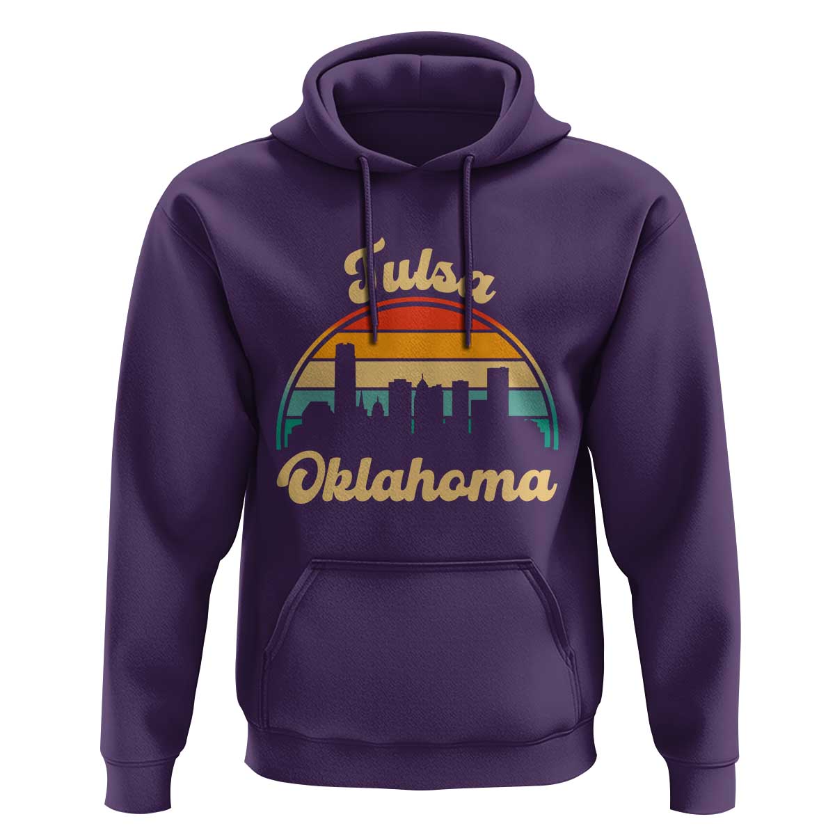 Vintage Tulsa Oklahoma Pride Hoodie Proud Oklahoman Gift