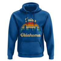 Vintage Tulsa Oklahoma Pride Hoodie Proud Oklahoman Gift