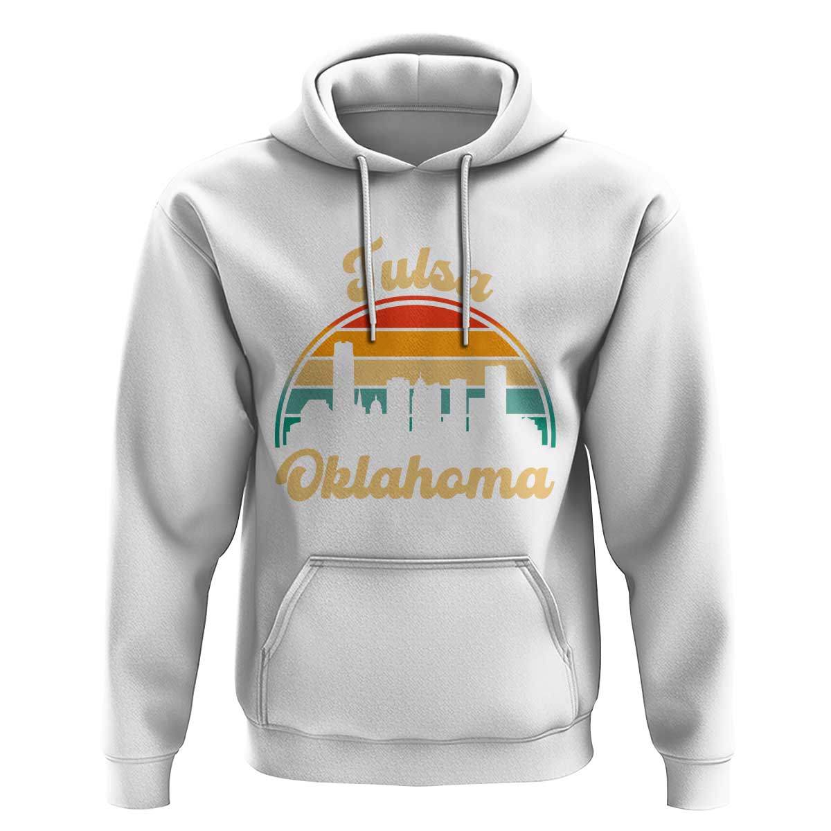 Vintage Tulsa Oklahoma Pride Hoodie Proud Oklahoman Gift