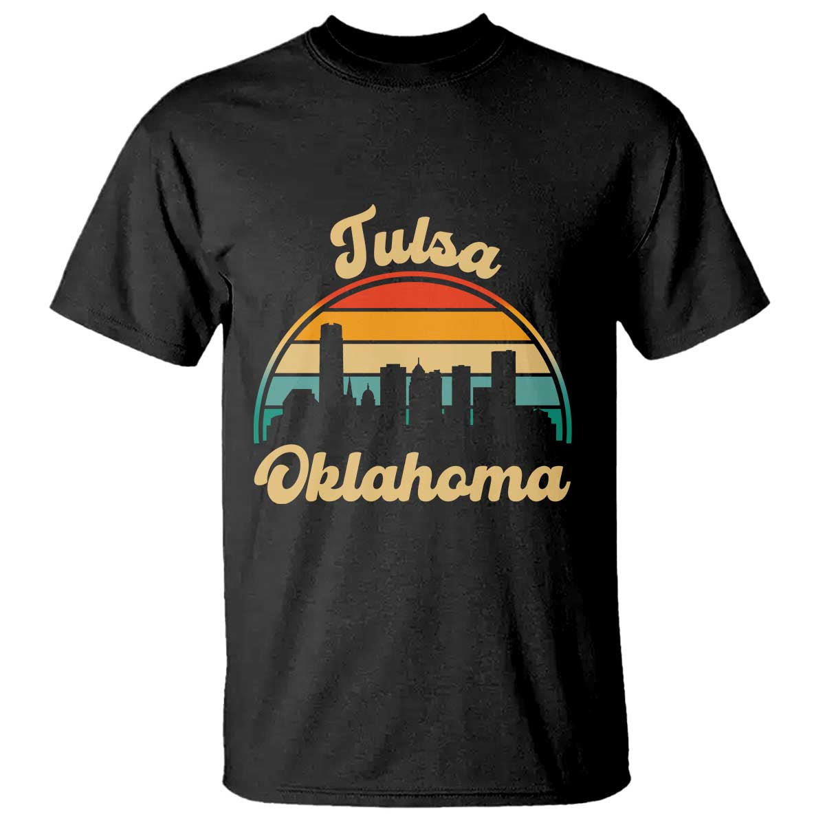 Vintage Tulsa Oklahoma Pride T Shirt Proud Oklahoman Gift