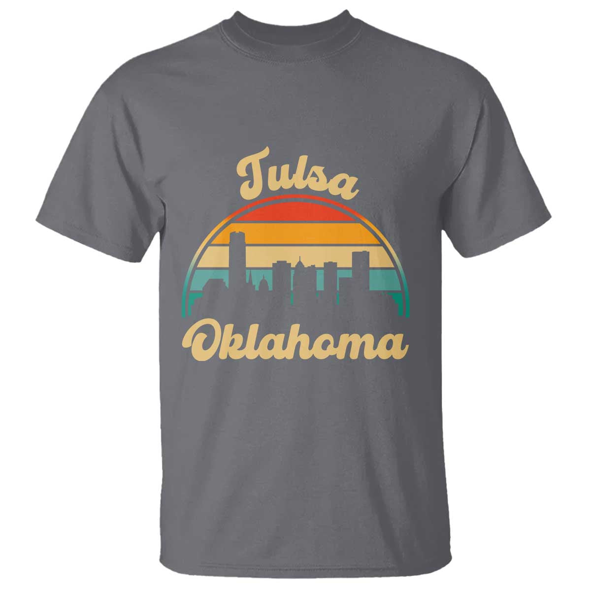 Vintage Tulsa Oklahoma Pride T Shirt Proud Oklahoman Gift