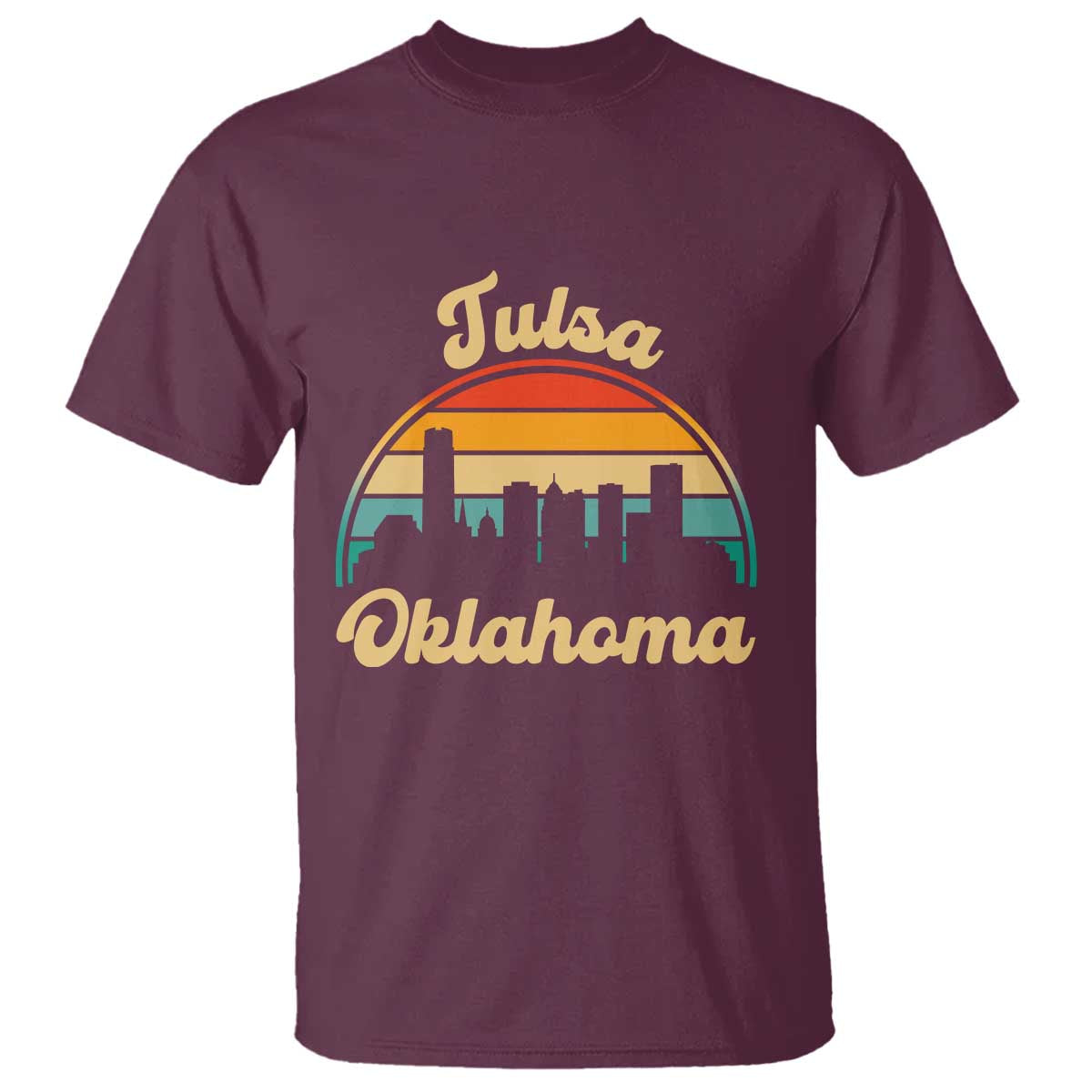 Vintage Tulsa Oklahoma Pride T Shirt Proud Oklahoman Gift