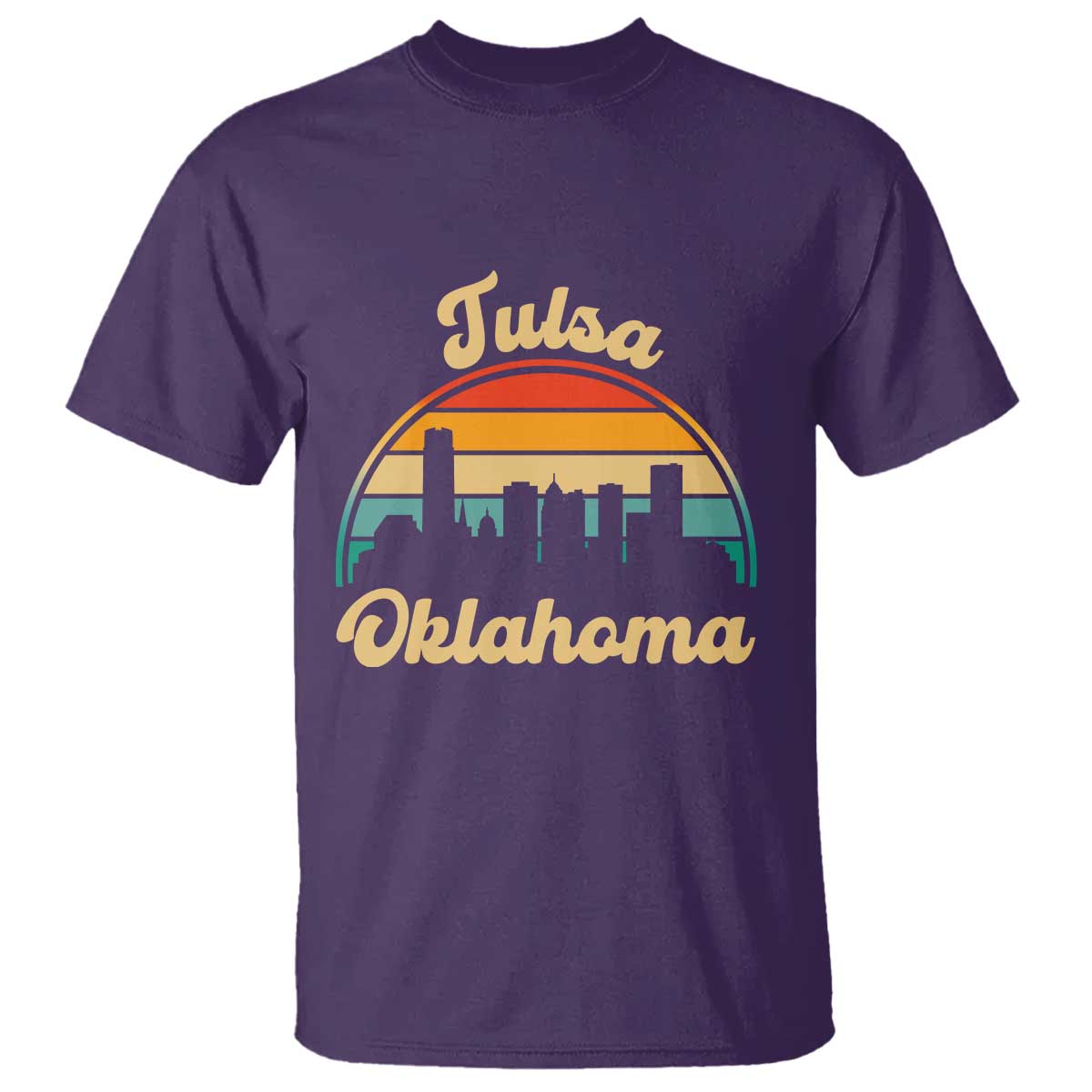Vintage Tulsa Oklahoma Pride T Shirt Proud Oklahoman Gift
