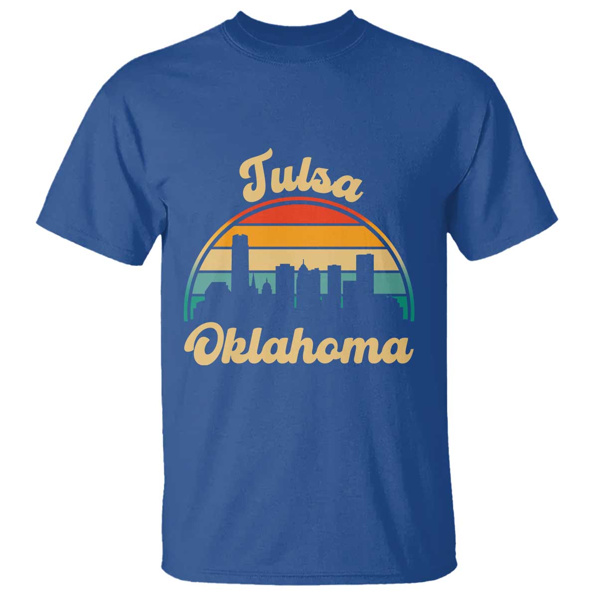 Vintage Tulsa Oklahoma Pride T Shirt Proud Oklahoman Gift