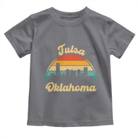 Vintage Tulsa Oklahoma Pride Toddler T Shirt Proud Oklahoman Gift