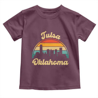 Vintage Tulsa Oklahoma Pride Toddler T Shirt Proud Oklahoman Gift