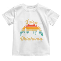 Vintage Tulsa Oklahoma Pride Toddler T Shirt Proud Oklahoman Gift