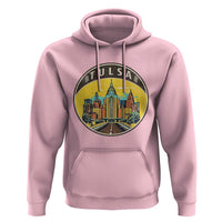 Vintage Tulsa Oklahoma Cityscape Pride Hoodie