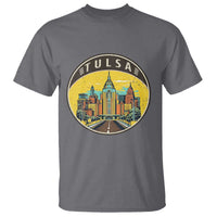 Vintage Tulsa Oklahoma Cityscape Pride T Shirt