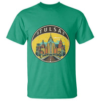 Vintage Tulsa Oklahoma Cityscape Pride T Shirt