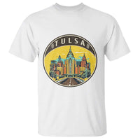 Vintage Tulsa Oklahoma Cityscape Pride T Shirt