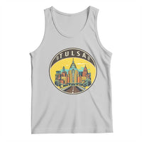 Vintage Tulsa Oklahoma Cityscape Pride Tank Top
