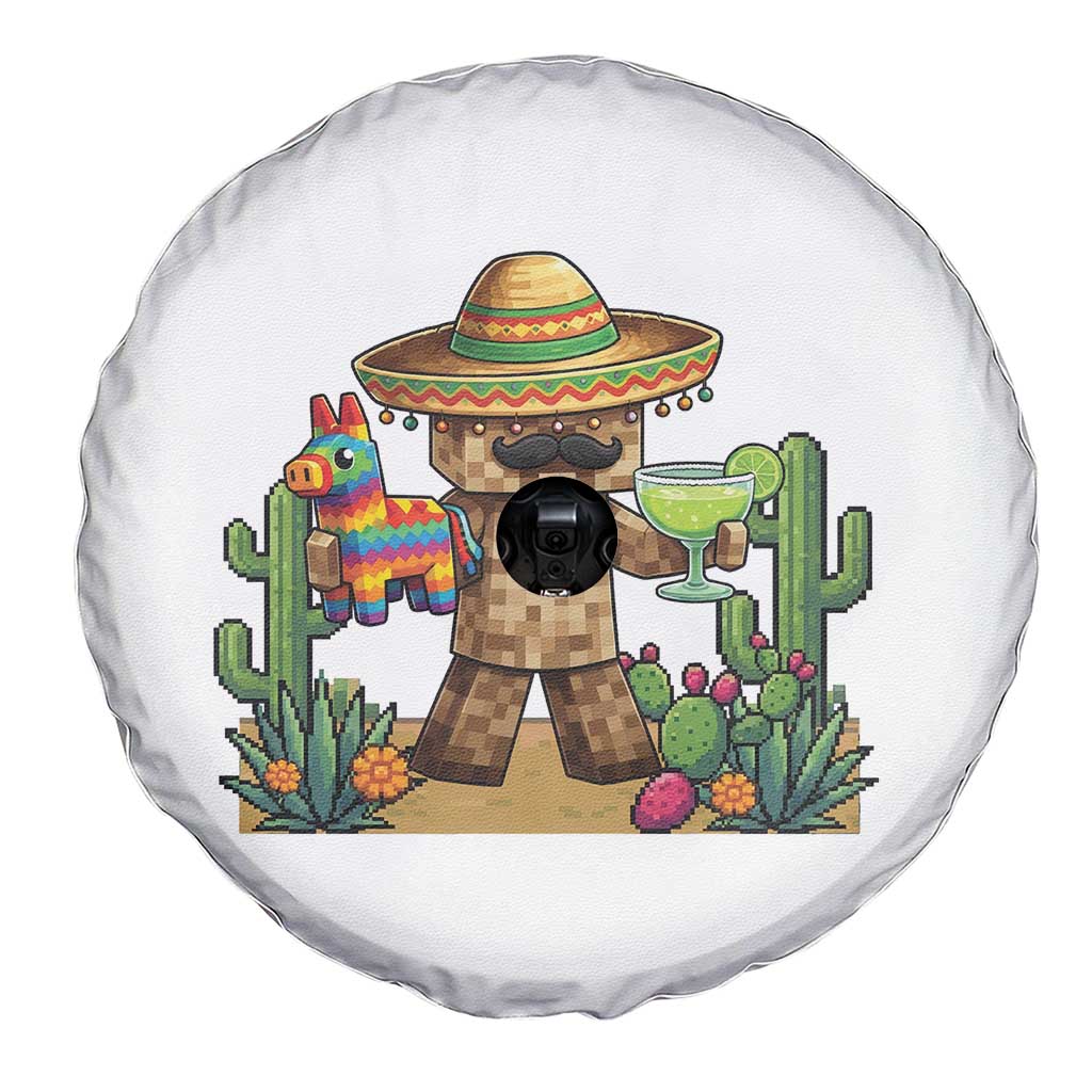 Cinco De Mayo Mexican Gamer Spare Tire Cover Video Game Fiesta Gift
