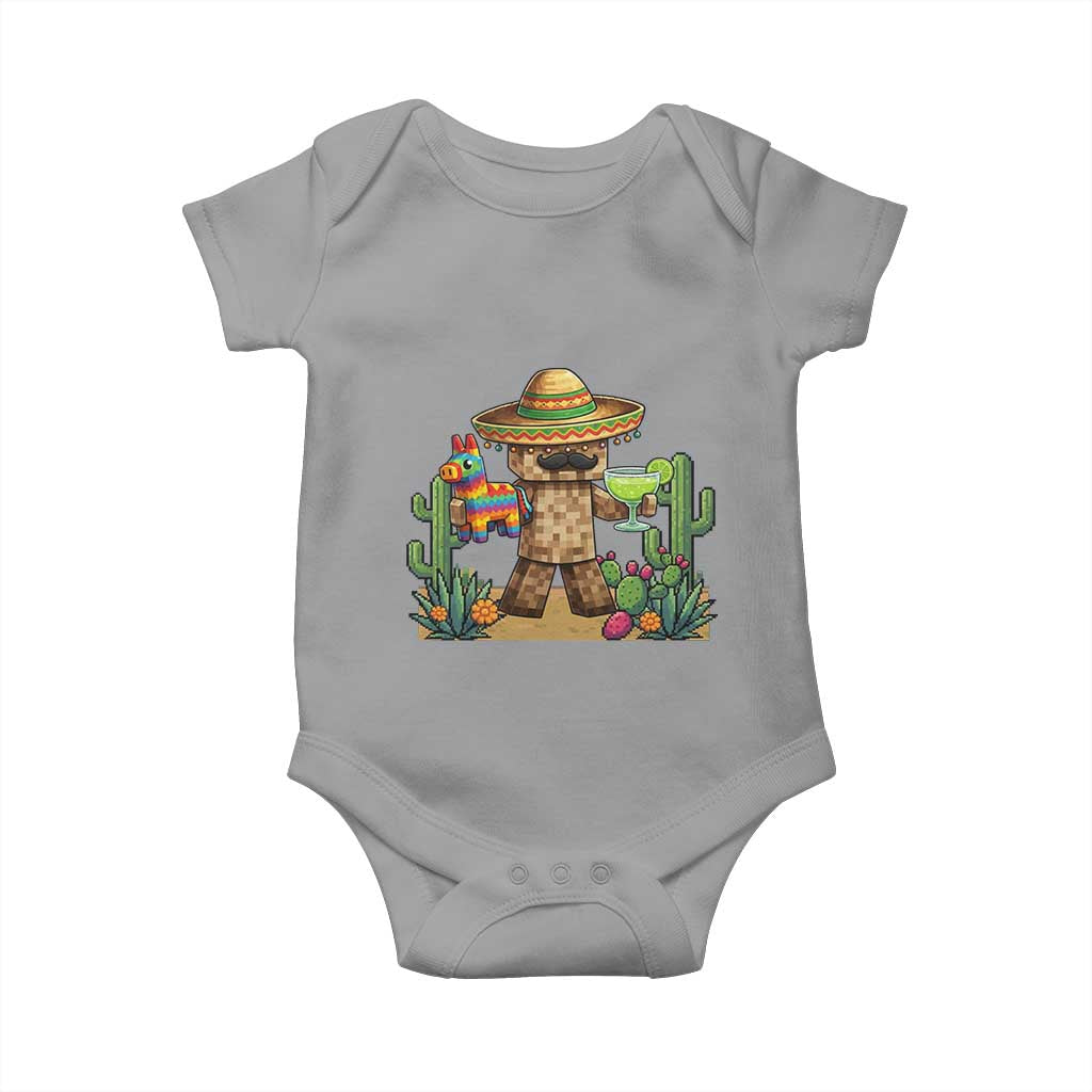 Cinco De Mayo Mexican Gamer Baby Onesie Video Game Fiesta Gift