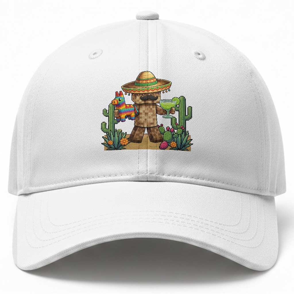 Cinco De Mayo Mexican Gamer Baseball Cap Video Game Fiesta Gift