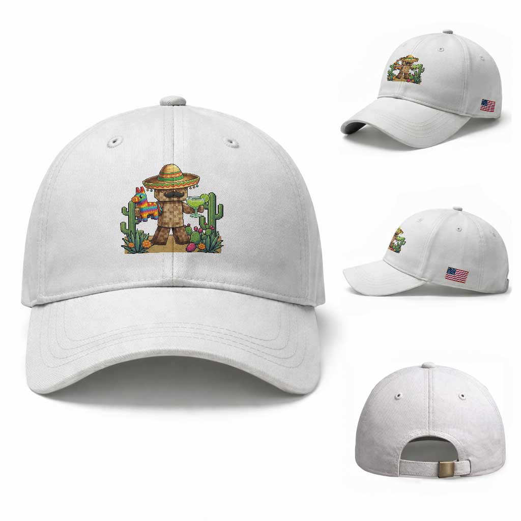 Cinco De Mayo Mexican Gamer Baseball Cap Video Game Fiesta Gift