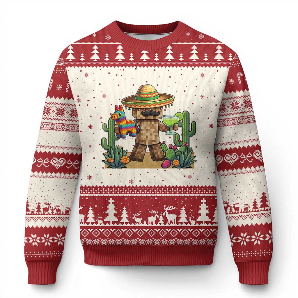 Cinco De Mayo Mexican Gamer Ugly Christmas Sweater Video Game Fiesta Gift