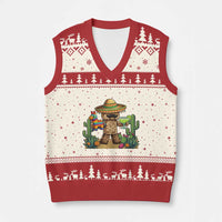 Cinco De Mayo Mexican Gamer V-Neck Knit Sweater Vest Video Game Fiesta Gift