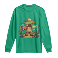 Cinco De Mayo Mexican Gamer Long Sleeve Shirt Video Game Fiesta Gift
