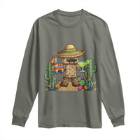 Cinco De Mayo Mexican Gamer Long Sleeve Shirt Video Game Fiesta Gift