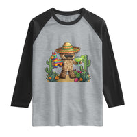 Cinco De Mayo Mexican Gamer Raglan Shirt Video Game Fiesta Gift