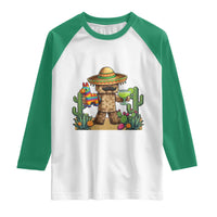 Cinco De Mayo Mexican Gamer Raglan Shirt Video Game Fiesta Gift