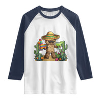 Cinco De Mayo Mexican Gamer Raglan Shirt Video Game Fiesta Gift