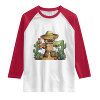 Cinco De Mayo Mexican Gamer Raglan Shirt Video Game Fiesta Gift