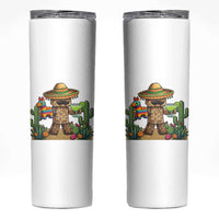 Cinco De Mayo Mexican Gamer Skinny Tumbler Video Game Fiesta Gift