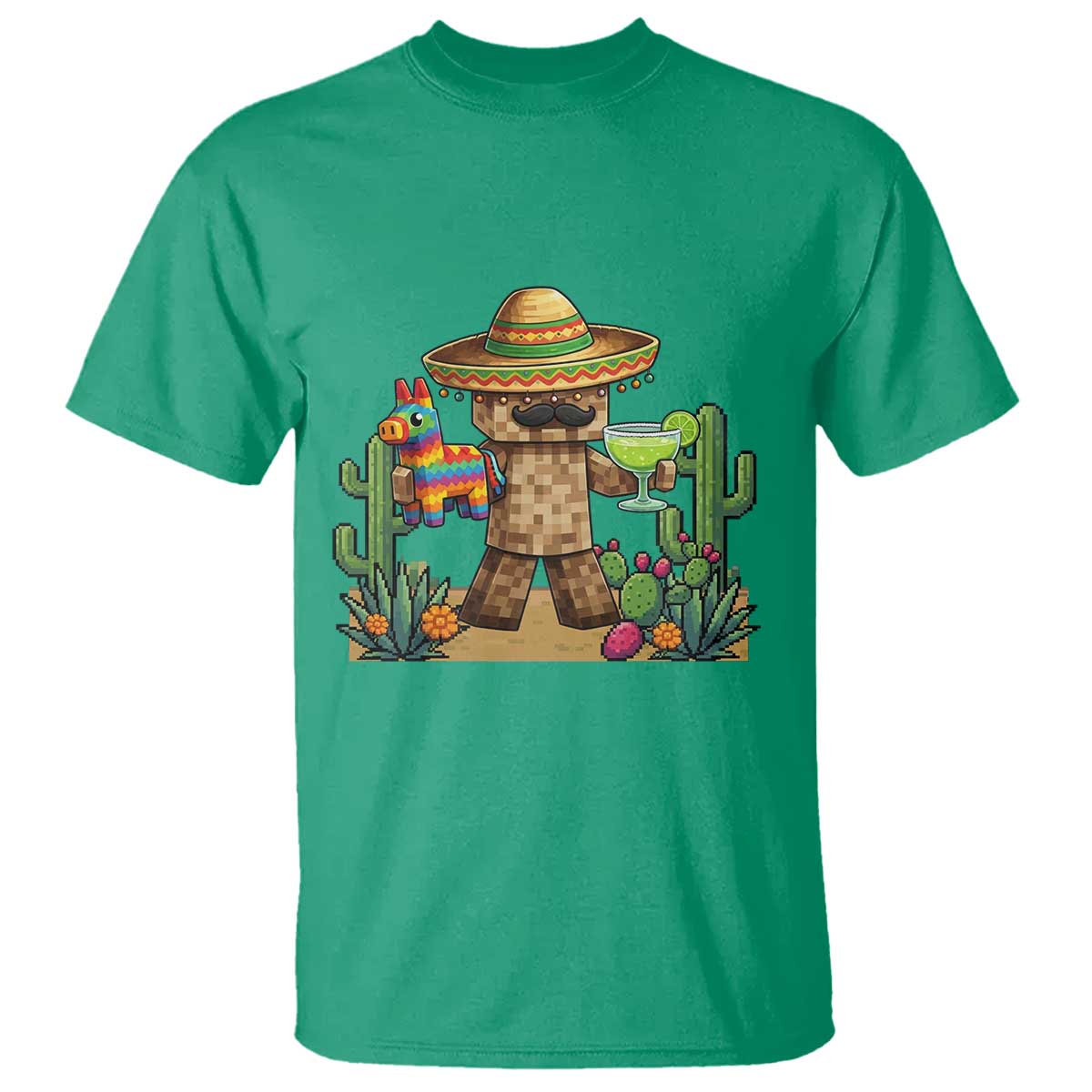 Cinco De Mayo Mexican Gamer T Shirt Video Game Fiesta Gift