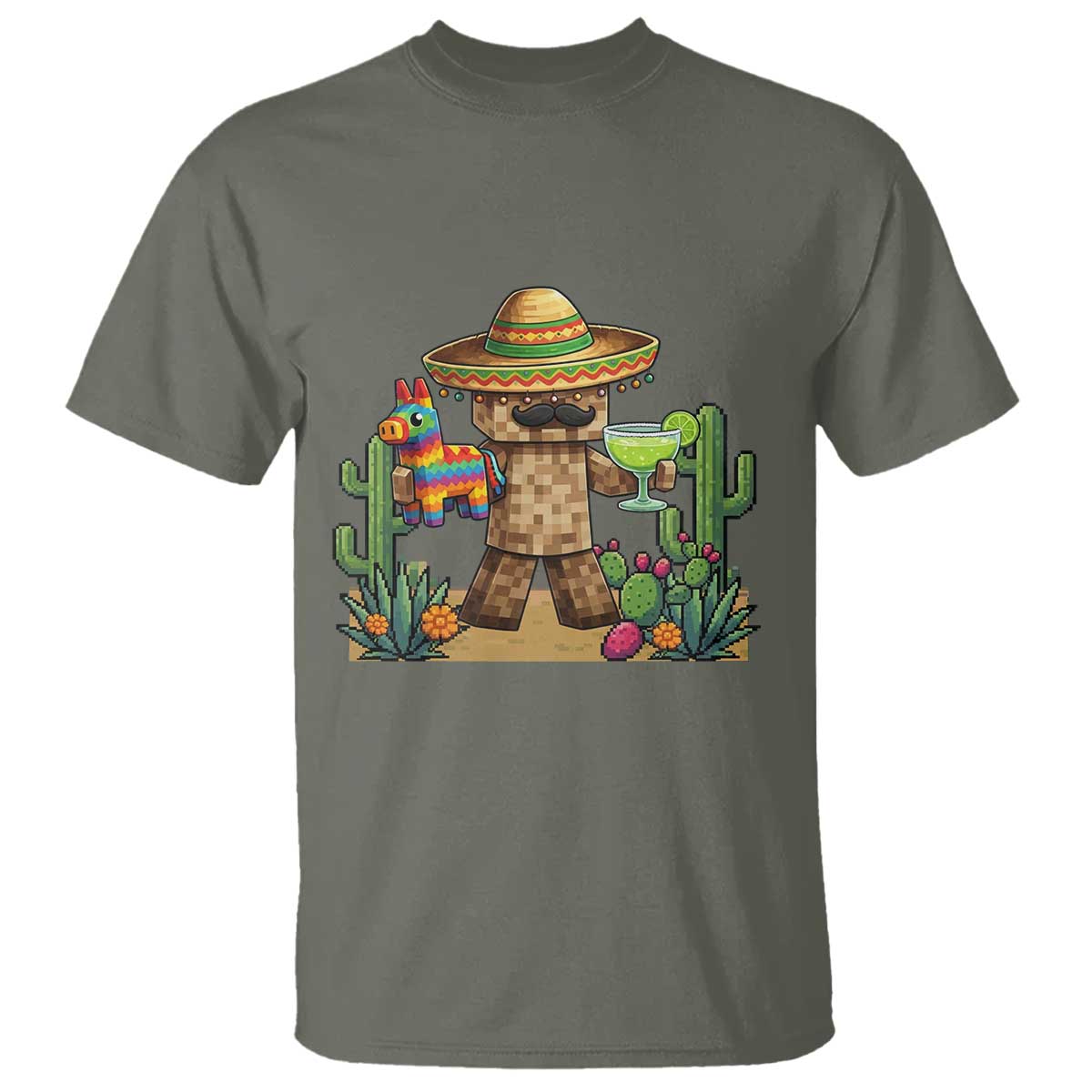 Cinco De Mayo Mexican Gamer T Shirt Video Game Fiesta Gift