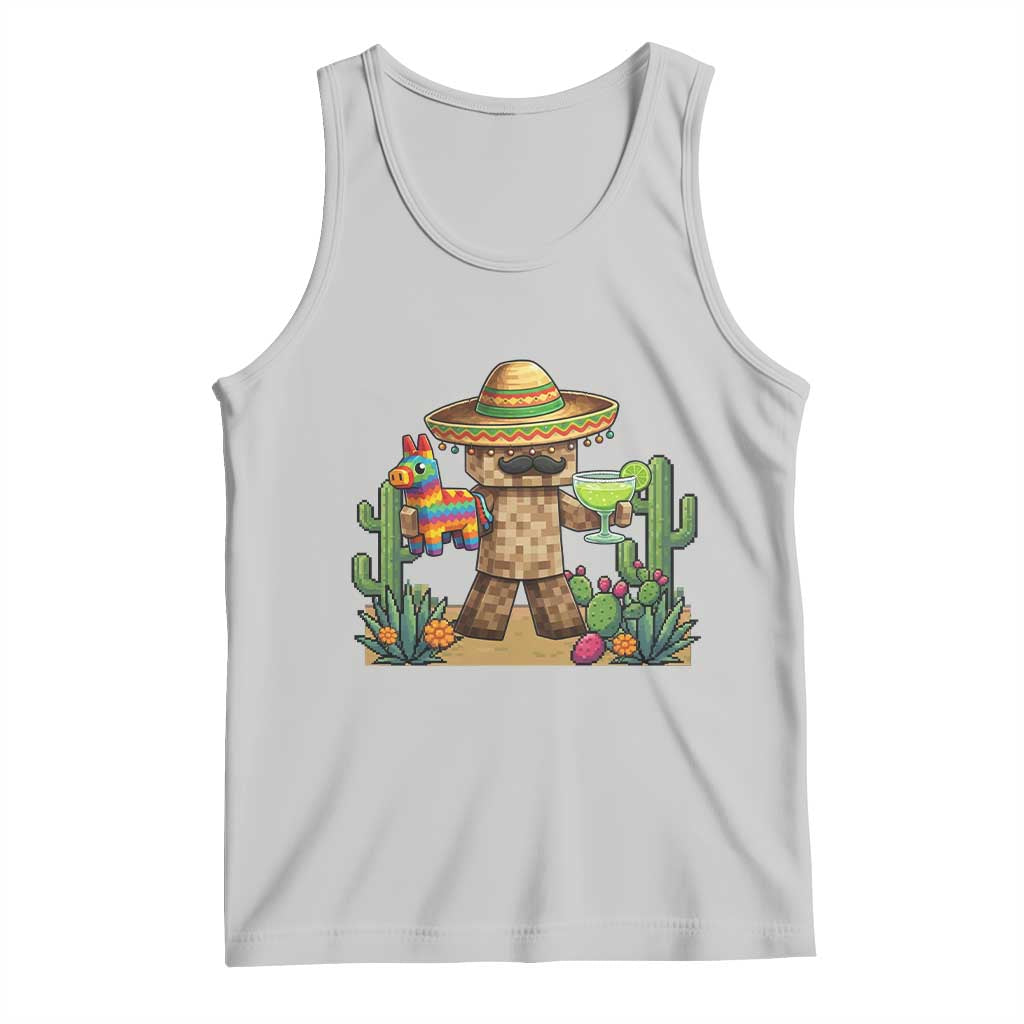 Cinco De Mayo Mexican Gamer Tank Top Video Game Fiesta Gift