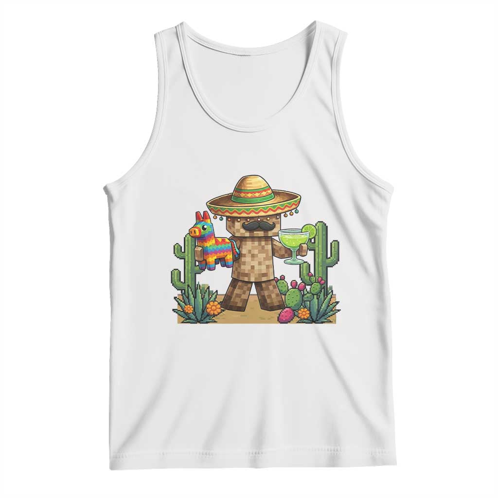 Cinco De Mayo Mexican Gamer Tank Top Video Game Fiesta Gift