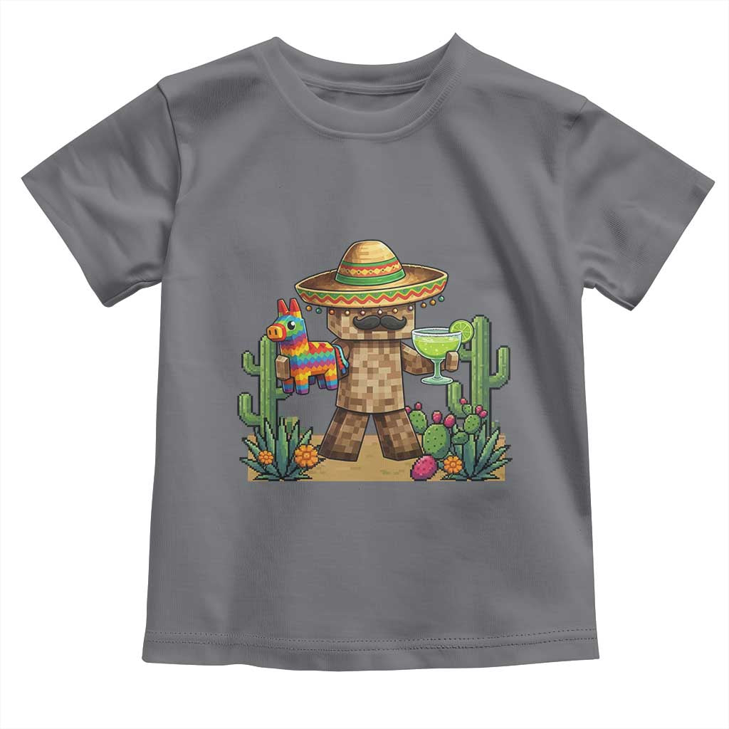 Cinco De Mayo Mexican Gamer Toddler T Shirt Video Game Fiesta Gift