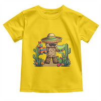 Cinco De Mayo Mexican Gamer Toddler T Shirt Video Game Fiesta Gift