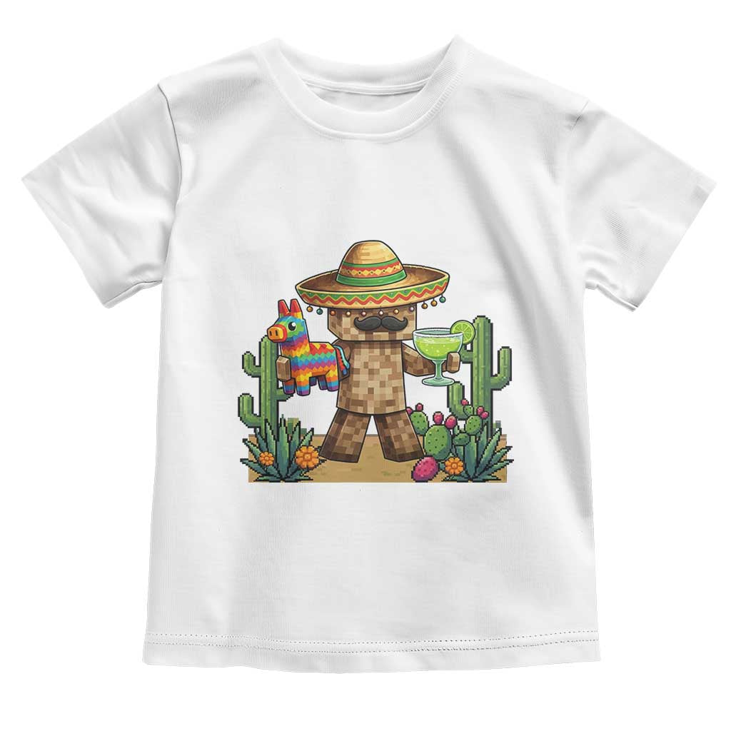 Cinco De Mayo Mexican Gamer Toddler T Shirt Video Game Fiesta Gift