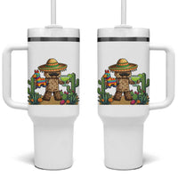 Cinco De Mayo Mexican Gamer Tumbler With Handle Video Game Fiesta Gift