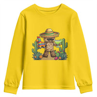 Cinco De Mayo Mexican Gamer Youth Sweatshirt Video Game Fiesta Gift